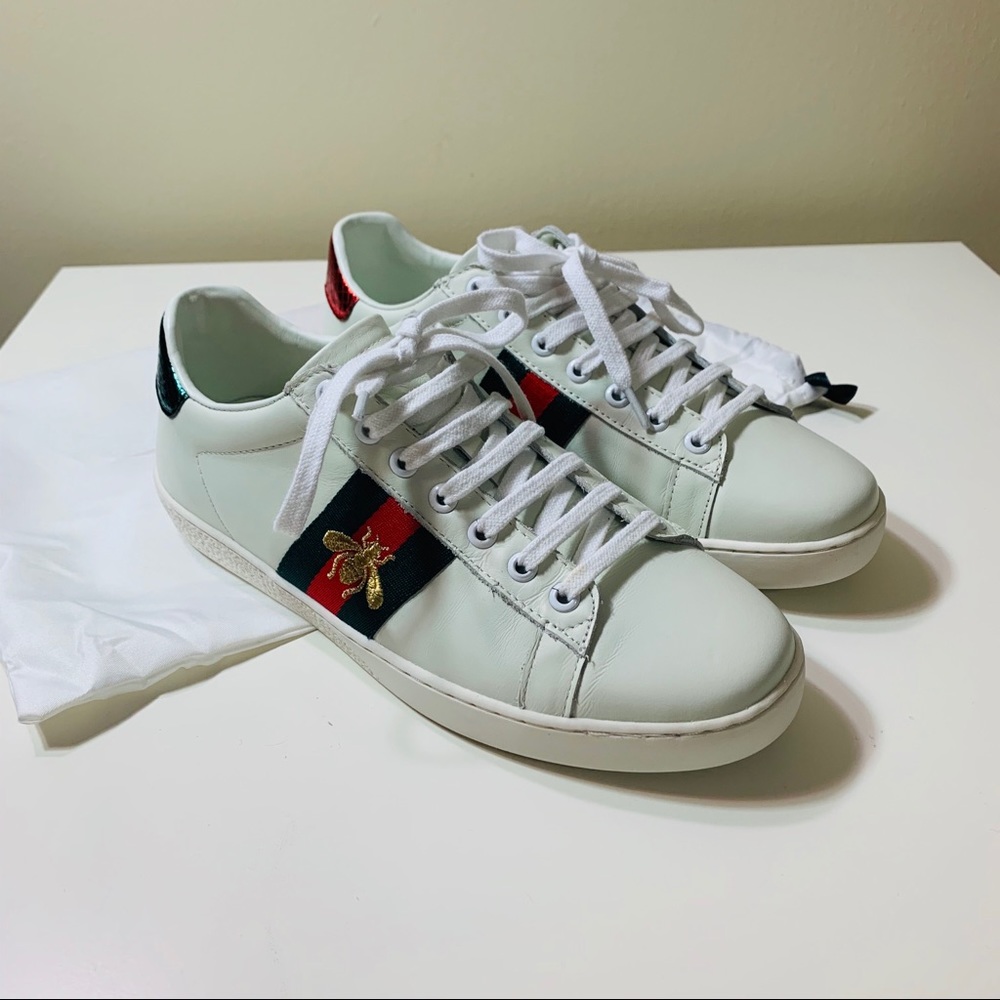 Gucci Ace Sneakers Bee Embroidery